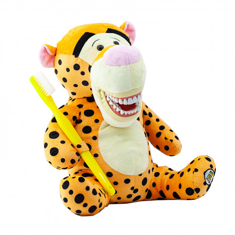 Игрушка мягкая с зубами Revyline, Тигр